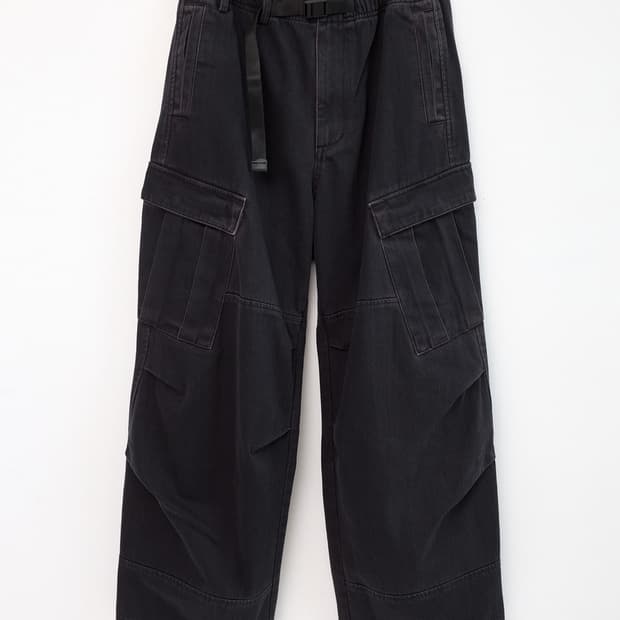 해칭룸 밀팬츠 Mill pants washed Dark Navy
