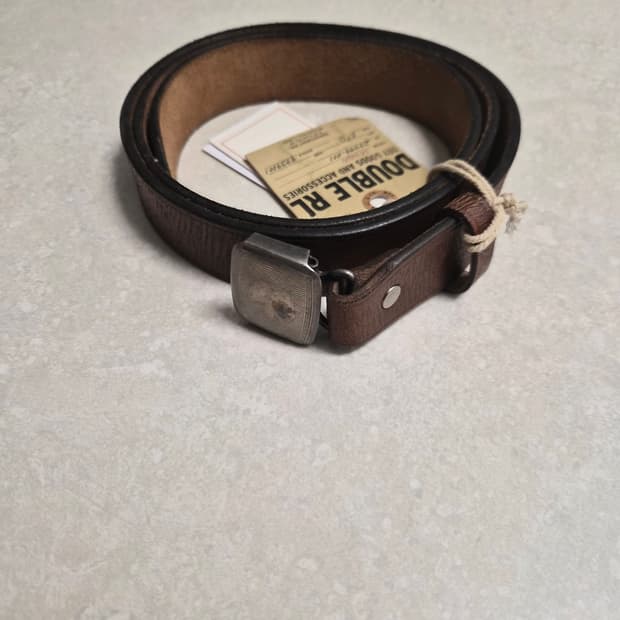 rrl 빈센스벨트 브라운 36