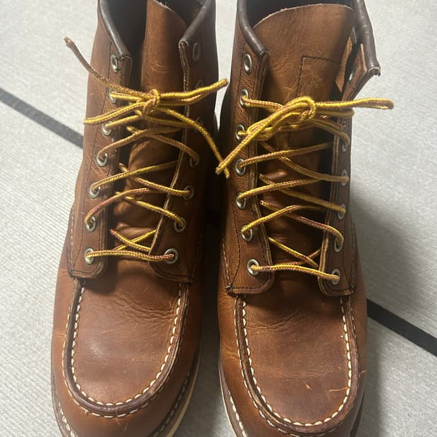 레드윙 목토 8876 카퍼 러프앤터프 8.5 사이즈