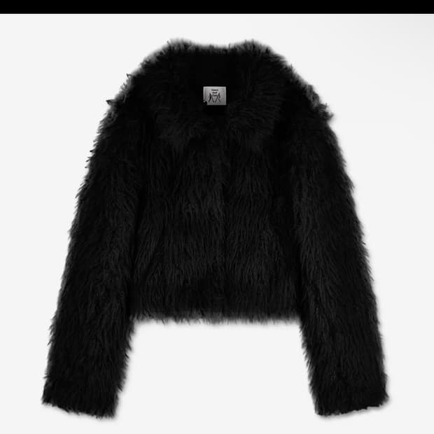 네이키드서프클럽 헤어리 퍼 자켓