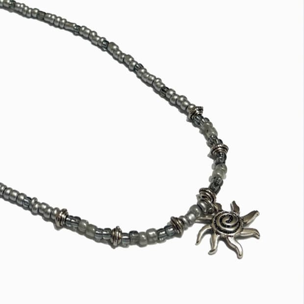 Silver sunstone ellavo necklace