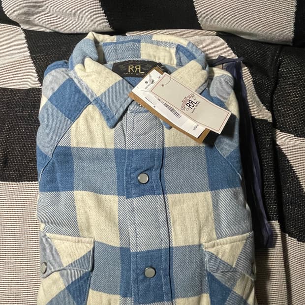 RRL 웨스턴 셔츠 m