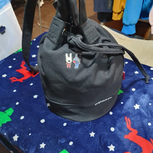 가스파드 앤 리사 검정색 복조리 가방