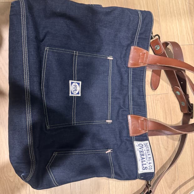 rrl 데님 토트백 상태좋음 45만원