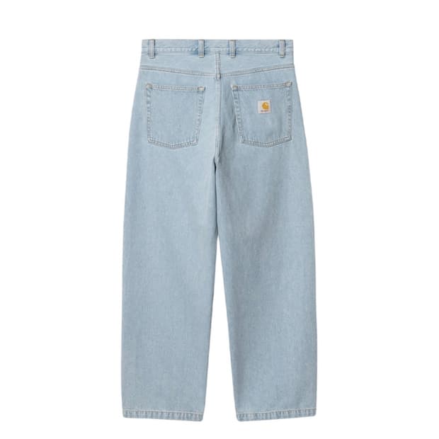 M 칼하트 WIP 브랜돈 팬츠 블루 헤비 스톤 블리치드 판매