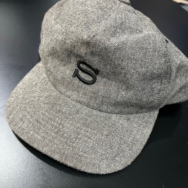스투시 빈티지 아카이브 s로고 헤링본 캡