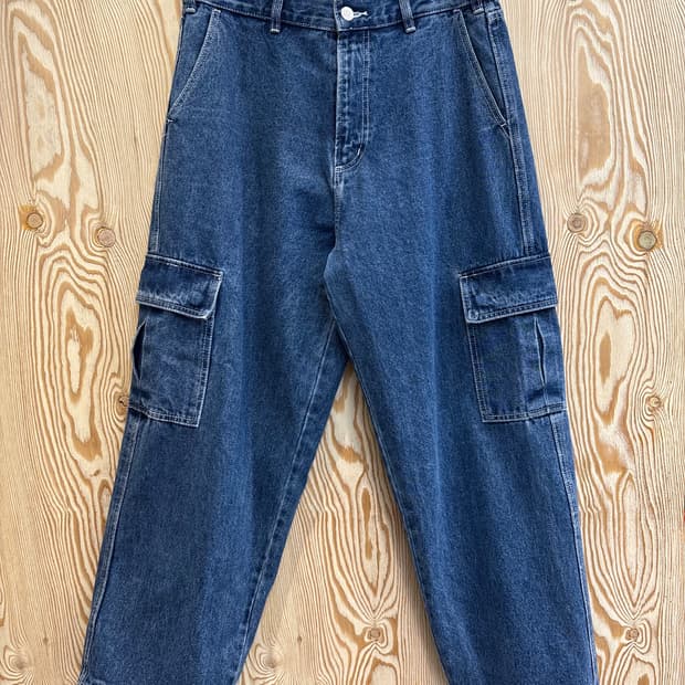 오베이 빅 위그 카고 데님팬츠