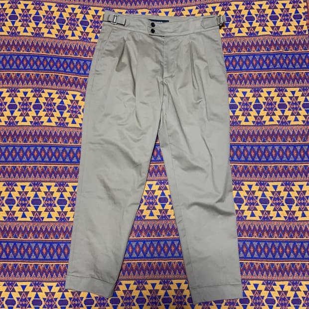 [30인치] 송지오옴므 투턱 구르카 치노팬츠