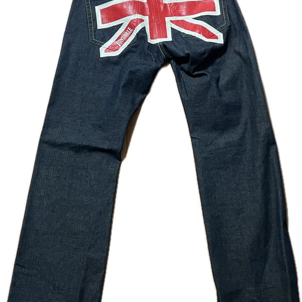 Lonsdale uk flag denim