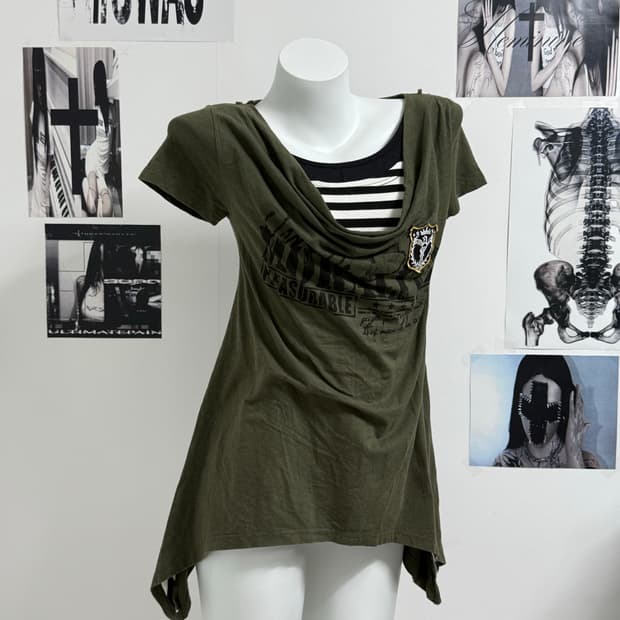 00s drapery layered wings halfsleeve