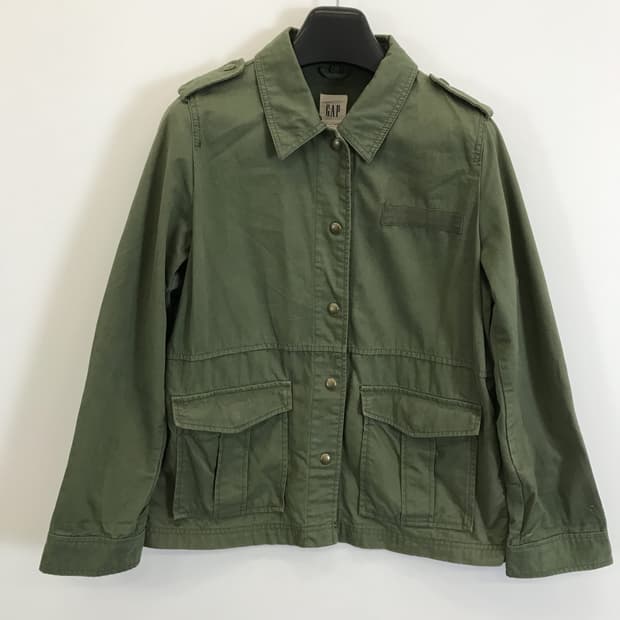 GAP 갭 m65 금장 유틸리티자켓 [여성S]