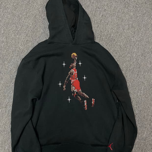 나이키 조던 에센셜 그래피티 덩크맨 후드 아시안 사이즈 (105 추천)