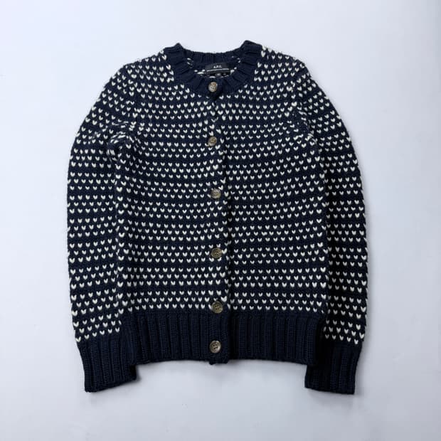 A.P.C 아페쎄 하트 울 니트