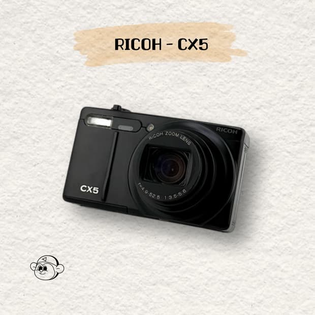 [💖리코 감성] 리코 RICOH CX5 레트로 디지털 카메라