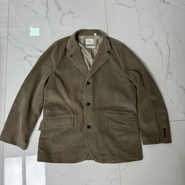 노이스 noice 코듀로이 자켓 & 바지 셋업 브라운