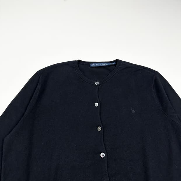 폴로 랄프로렌 포니 우먼 블랙 가디건 (L 여성추천)