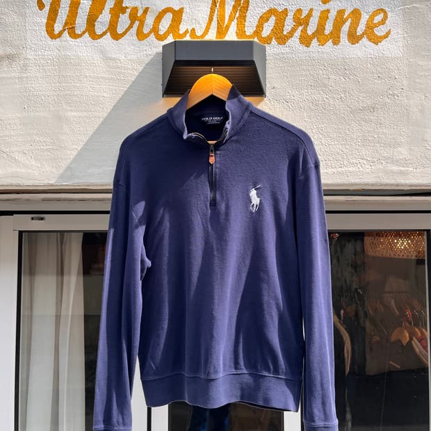 폴로 골프 하프집업 스웻셔츠