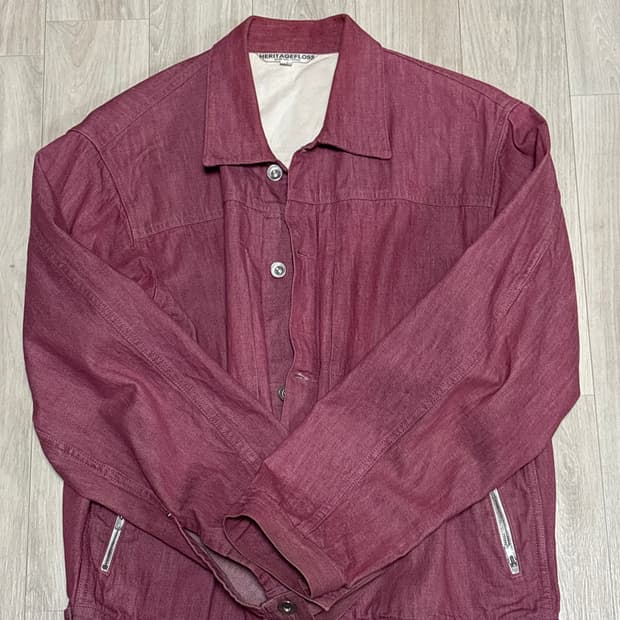 헤리티지플로스 핑크 청자켓