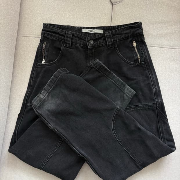 플라프틱프로덕트 MPa CALF POCKET PANTS (BLACK)
