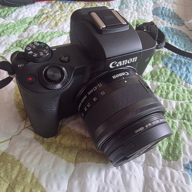 캐논 EOS M50 카메라 15-45mm