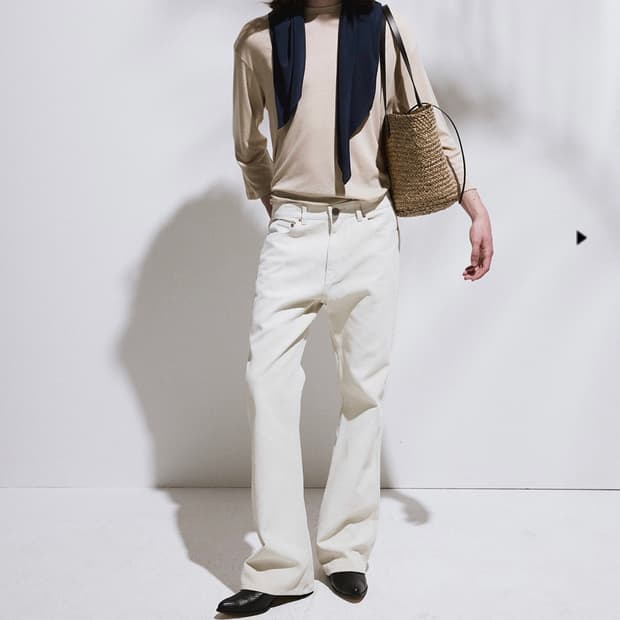 26ss (M)렉토 플레어데님 빈티지 에크루 