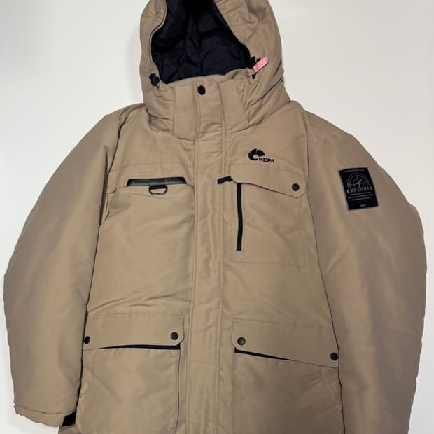 네파 NePa 익스플로어 덕 다운 후드 패딩 2XL