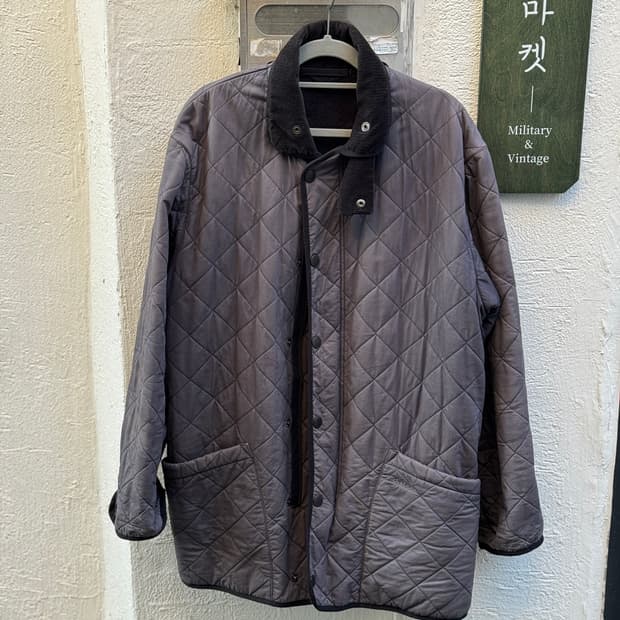 빈티지 바버 퀼팅 자켓 (105)