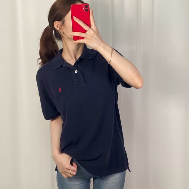폴로 포니 네이비 pk