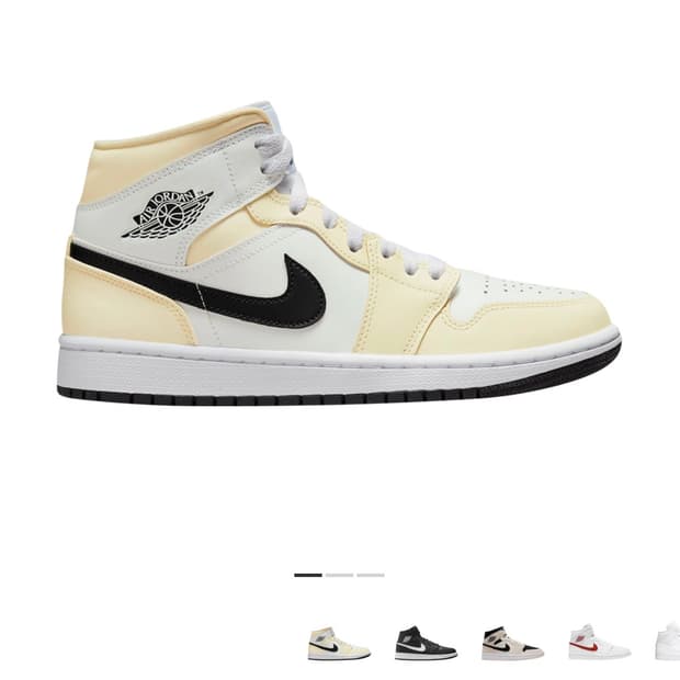 나이키 조던 1 미드 코코넛 밀크 220