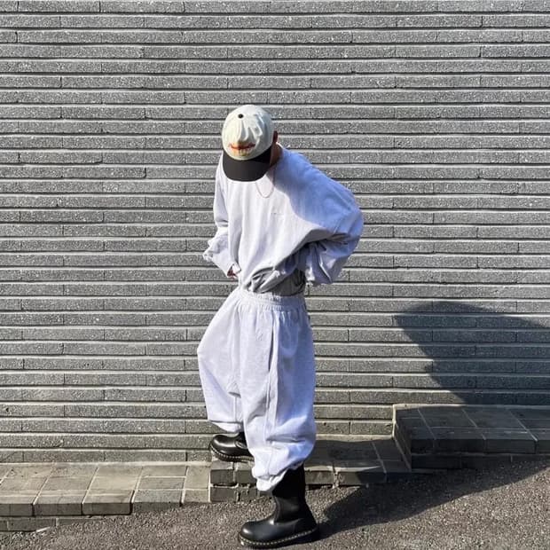 헤드메이너 x 리복 스웻셔츠 L