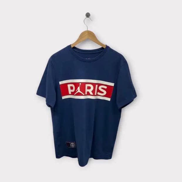 조던X 파리 생제르맹 워드마크 티셔츠 L-XL