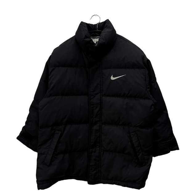 나이키 올드스쿨 00s 스우시 패딩 자켓 블랙