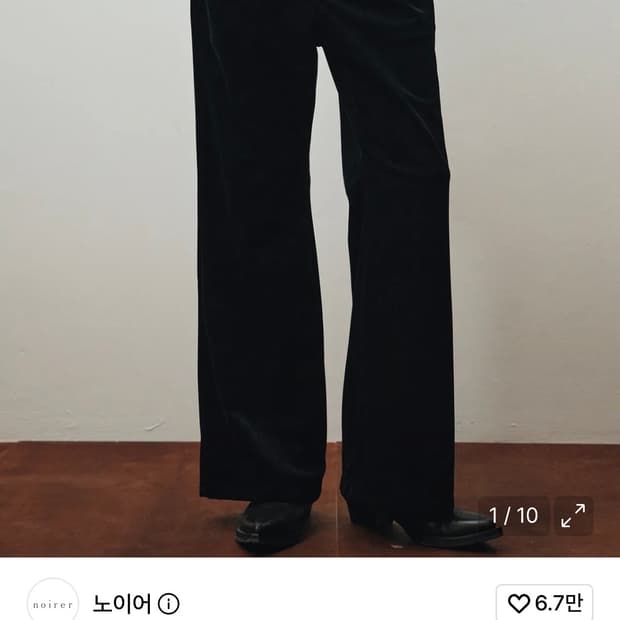 노이어 벨벳 코듀로이 메카닉 팬츠 (네이비)