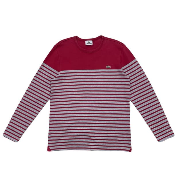 LACOSTE 스트라이프 롱슬리브 3