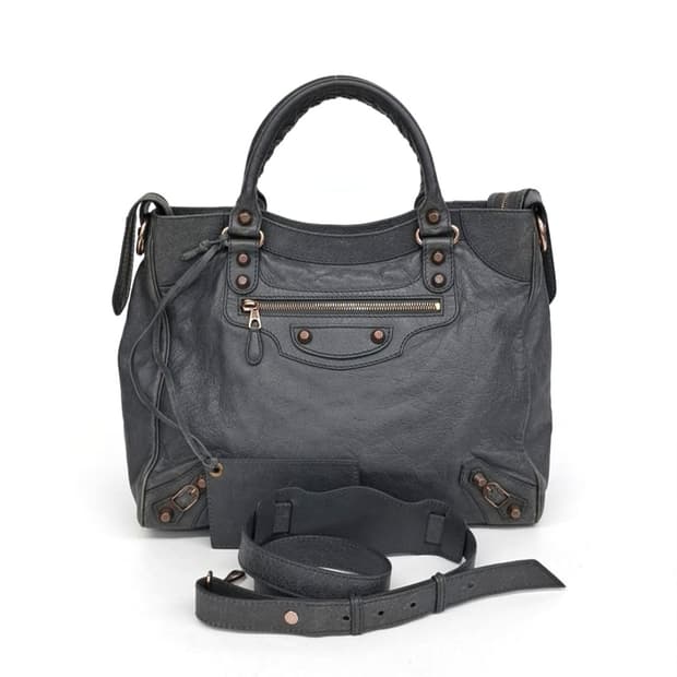 발렌시아가 시티백 모터백 그레이 /남녀공용