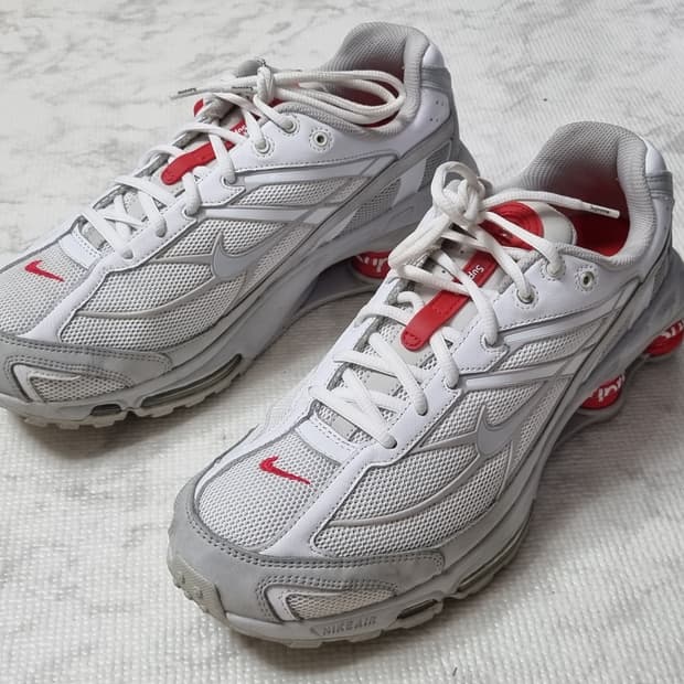 나이키 슈프림 샥스 라이드 2 sp 화이트 290