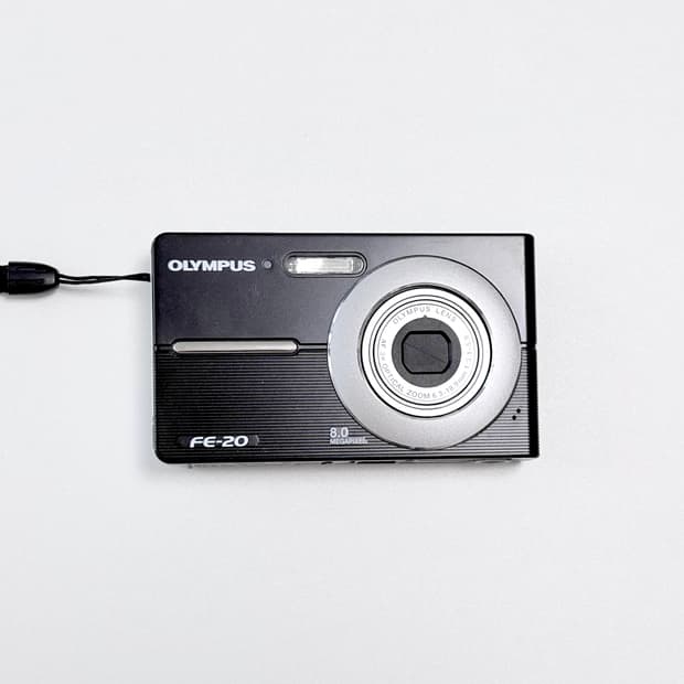 올림푸스 FE20 빈티지 디지털카메라