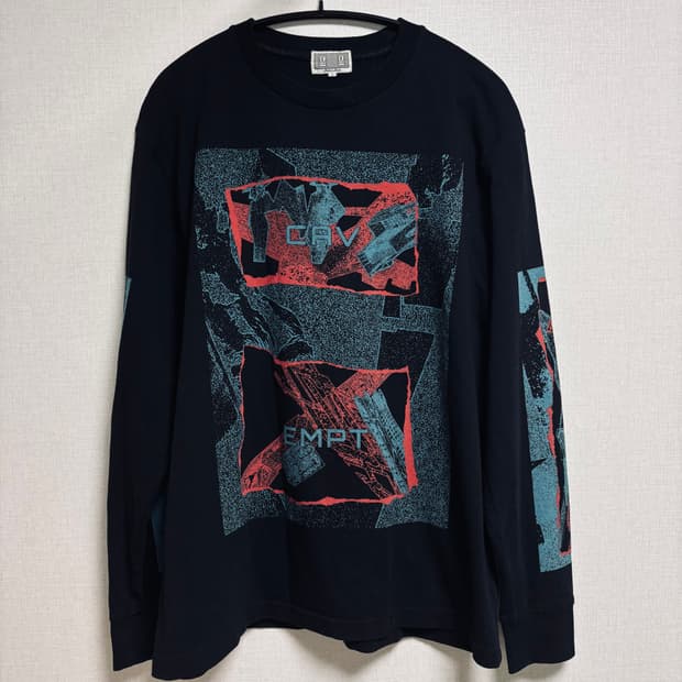 CAV EMPT 그래픽 롱슬리브 티셔츠