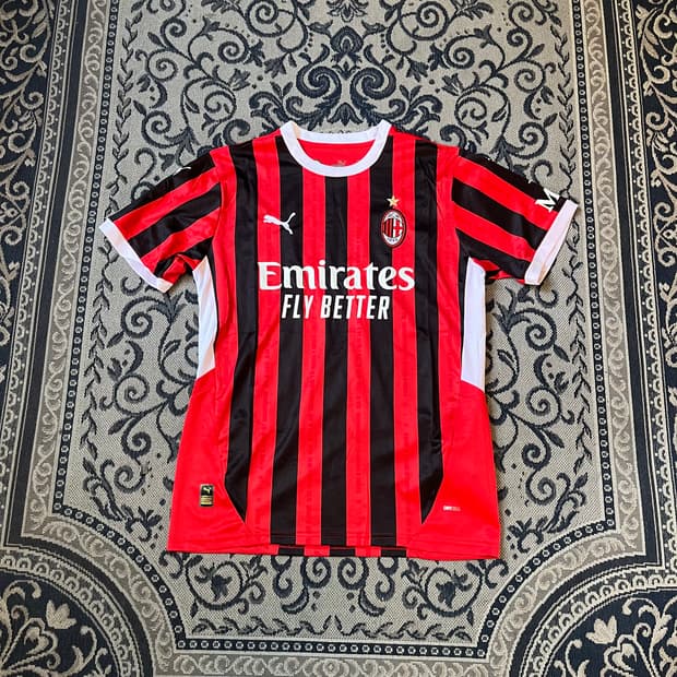 L 푸마 AC밀란 24/25 홈 노마킹 유니폼/W2175