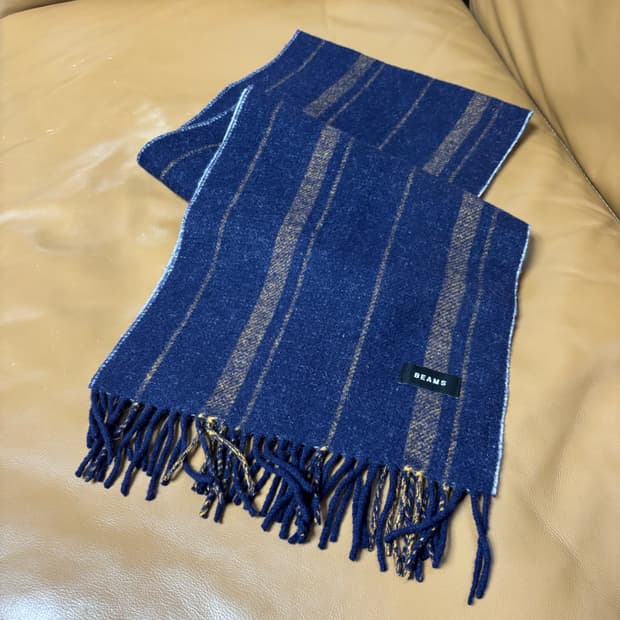 BEAMS 빔즈 머플러 목도리