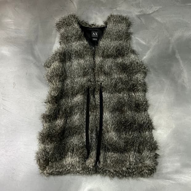  아르마니 익스체인지 퍼 베스트 y15162