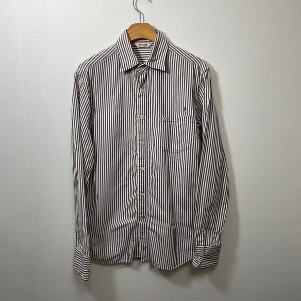 45rpm 스트라이프 옥스포드 셔츠 L - S65