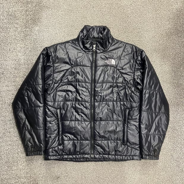 315 노스페이스 유광 경량패딩