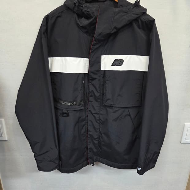 뉴발란스 유니클로 안감플리스 조끼 분리형 방수 자켓  L