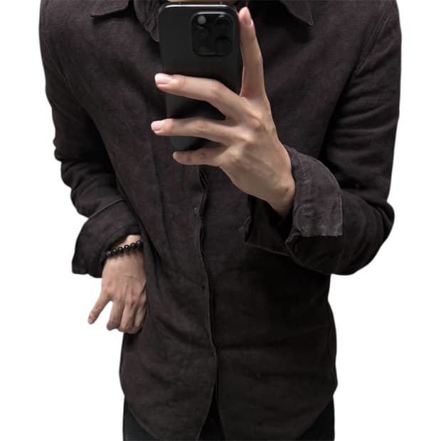 L’maltieri heavy linen jacket