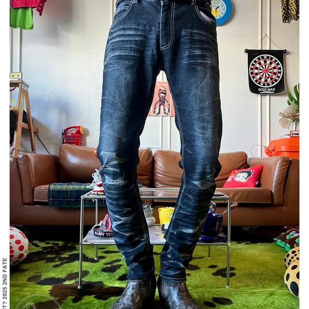 SemanticDesign Japan Curved Denim Pants