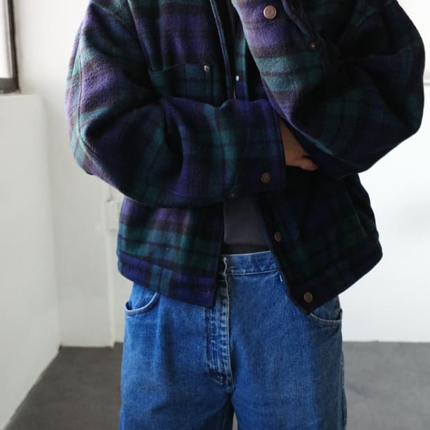 90s 폴로 덩가리 자켓