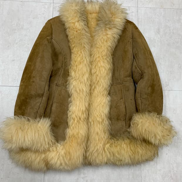 Of gift shop 스웨이드 무스탕 #457