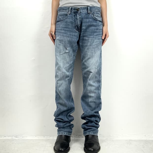 Armani Exchange Metal Logo Plate Denim