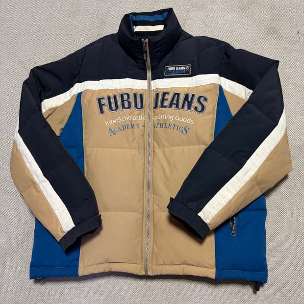 후부 FUBU 올드스쿨 패딩 점퍼